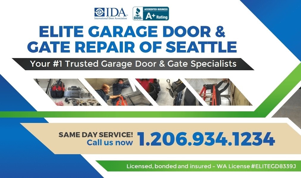 Elite® Garage Door, Repair & Installation Services In Seattle