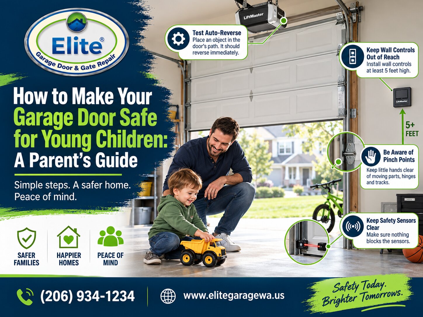 How to Make Your Garage Door Safe for Young Children: A Parent's Guide