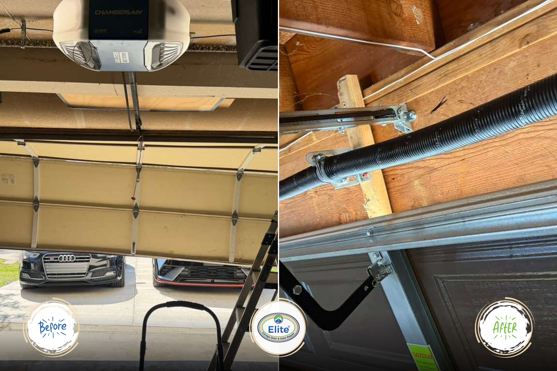 Garage Door Spring Repair In Puyallup, WA 98375