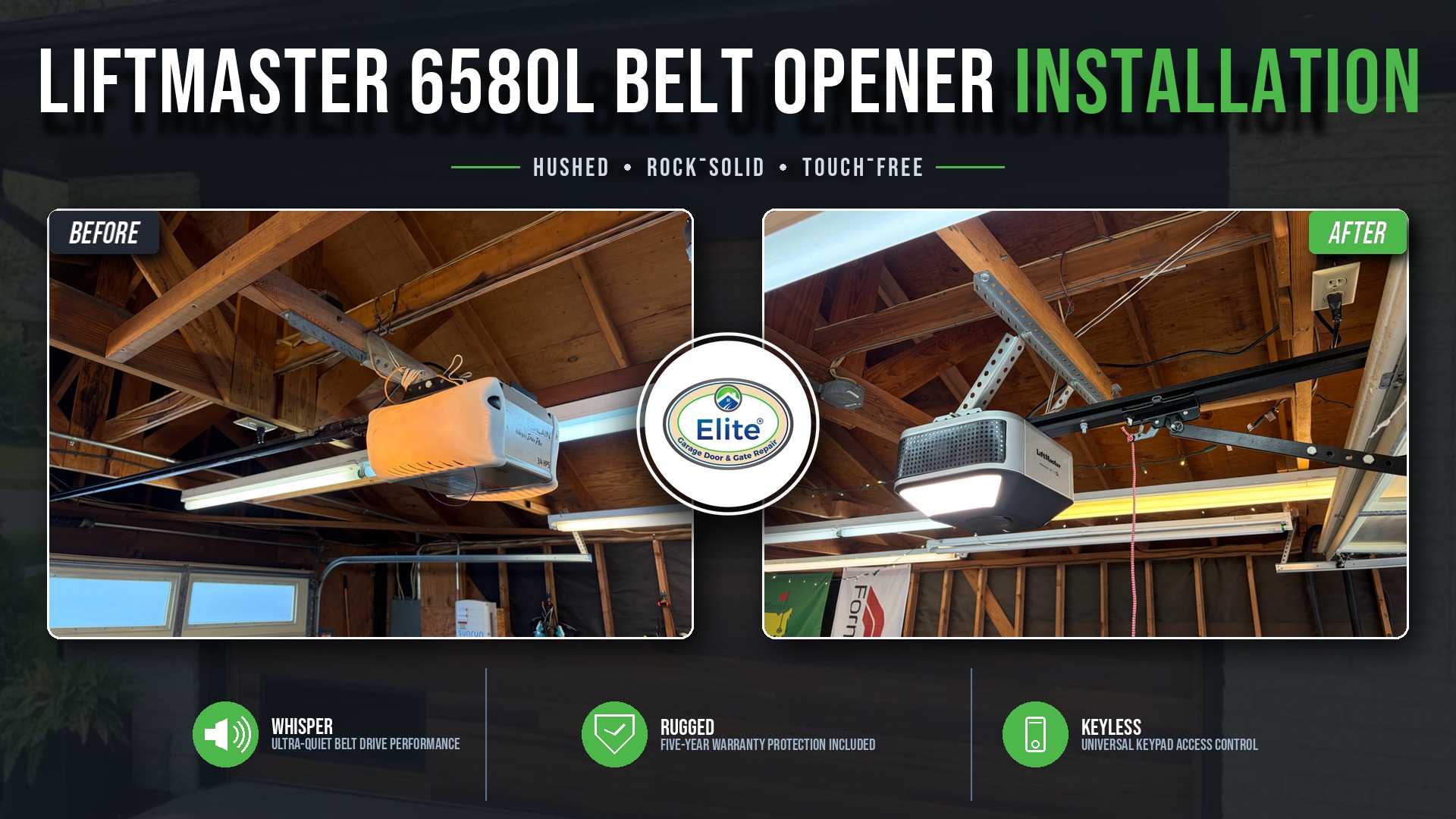 Garage Door Repair / Opener installation in Lynnwood, WA