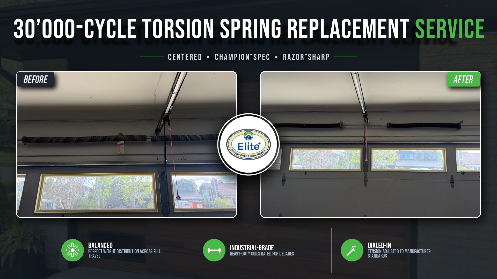 Garage Door Spring Repair in Federal Way, WA