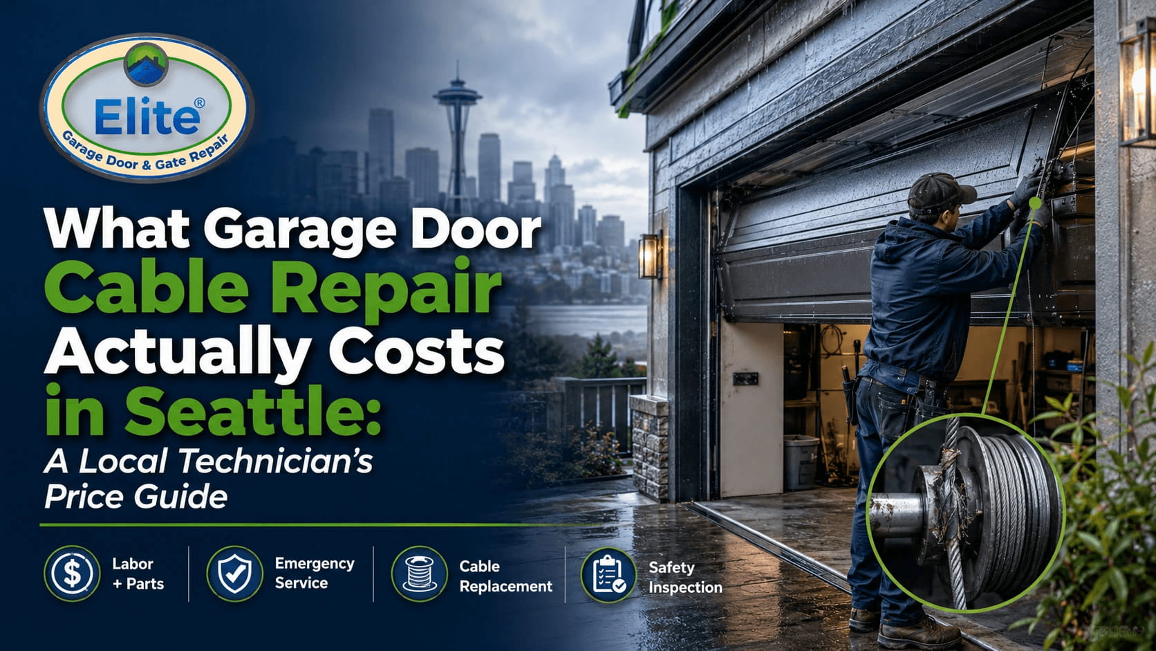 What Garage Door Cable Repair Actually Costs in Seattle: A Local Technician's Price Guide