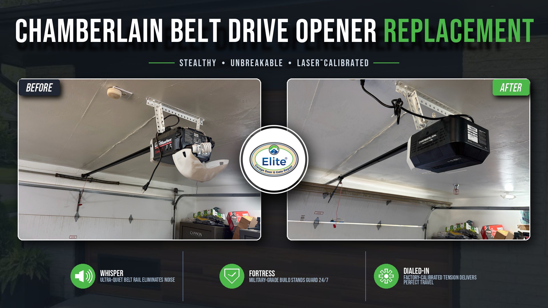 Belt Opener System Installation in Kirkland, WA 98033