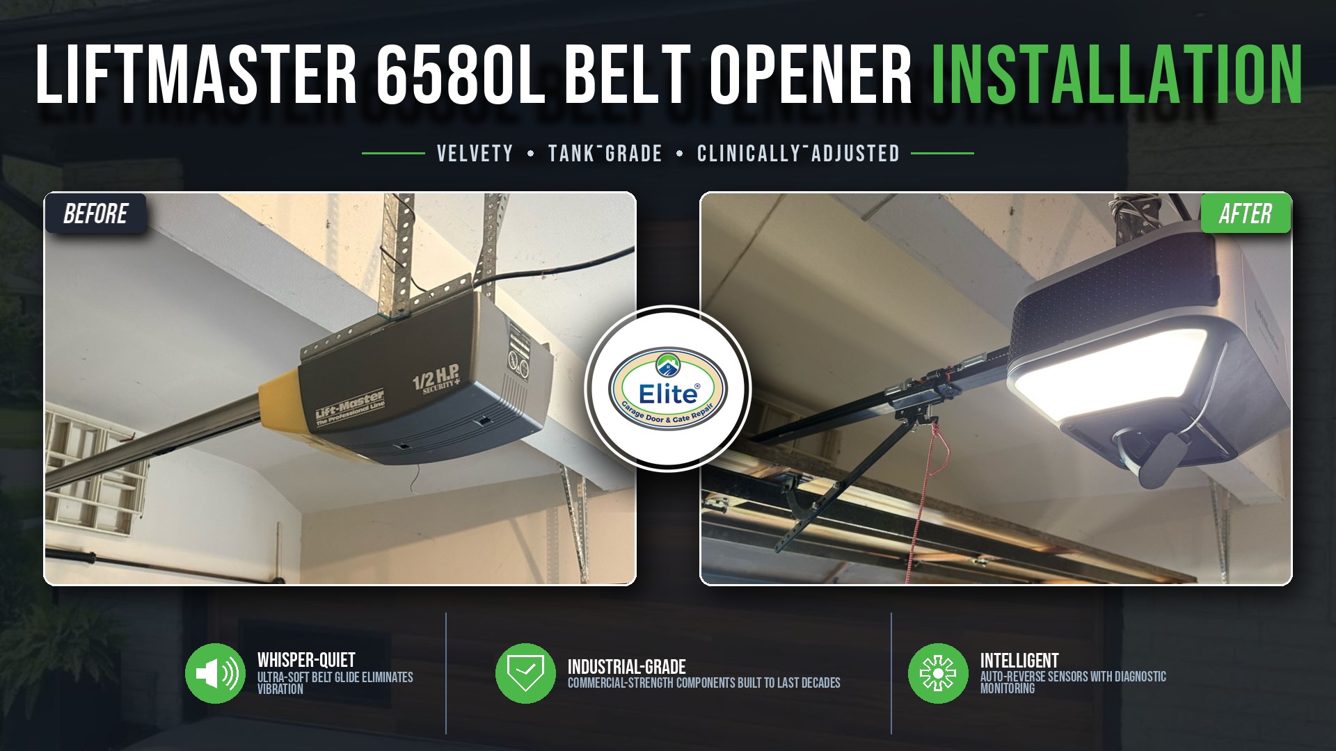 Belt Rail Opener Install in Renton, WA 98058