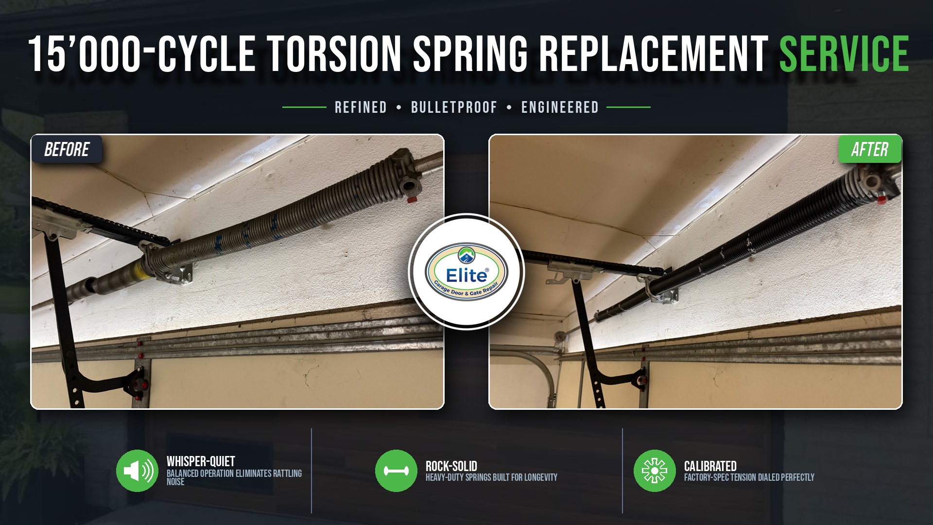 Torsion Spring Replacement in SeaTac, WA 98158