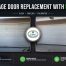 16X7 Garage Door Installation in Lynnwood, WA 98037