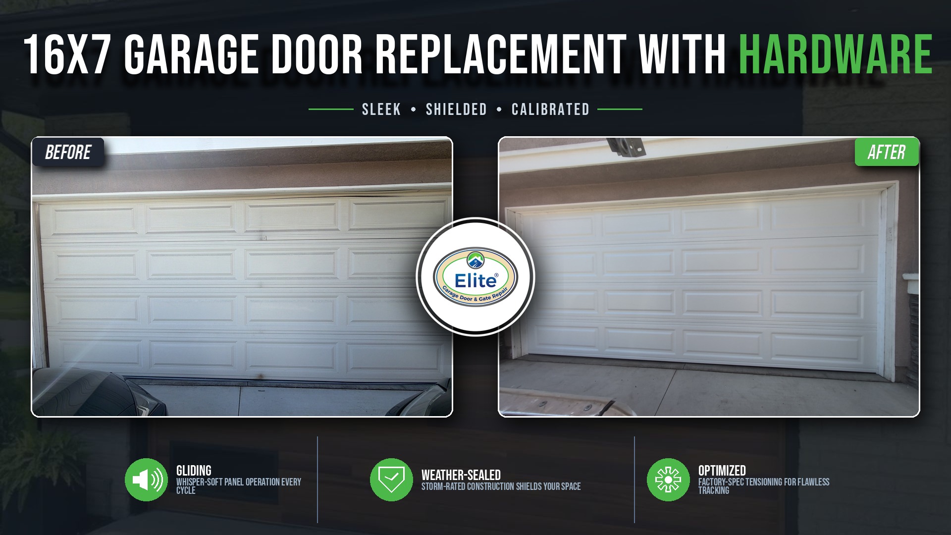 16X7 Garage Door Installation in Lynnwood, WA 98037