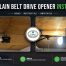 Belt Opener Chamberlain Install in Mountlake Terrace 98043