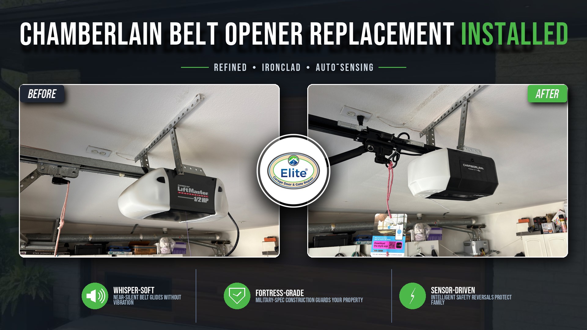 Belt Rail System Installation in Bellevue, WA 98004