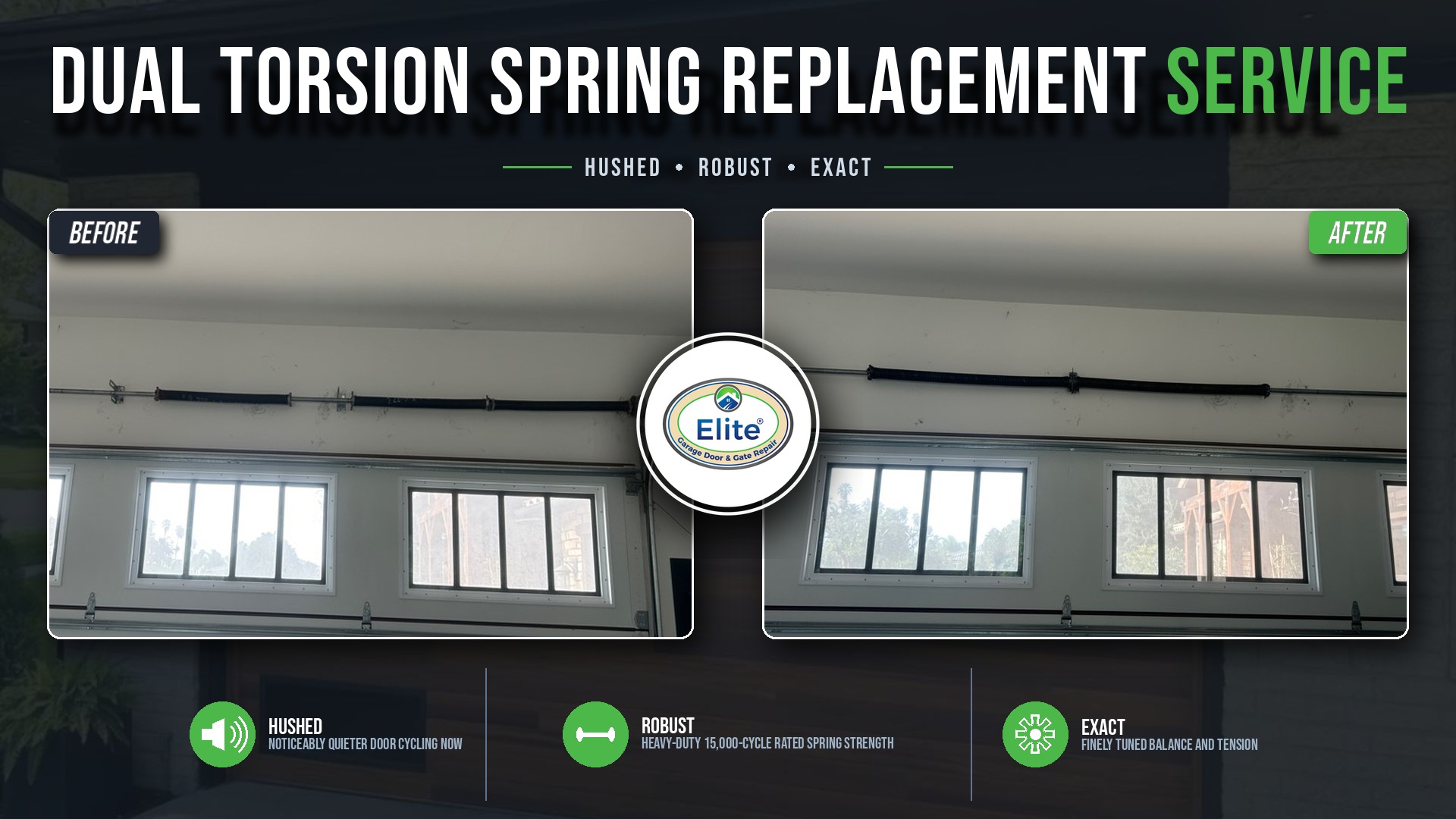 Torsion Spring Replacement in Des Moines, WA 98198